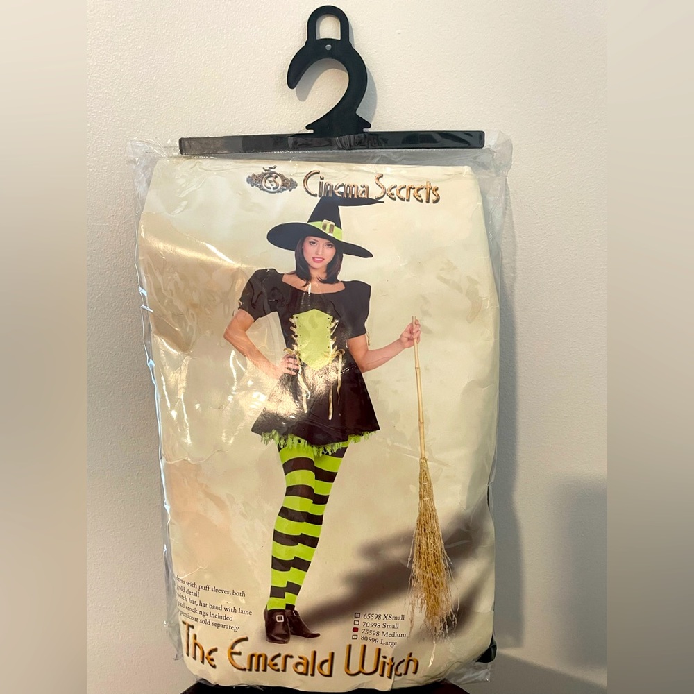Green Witch Halloween Costume